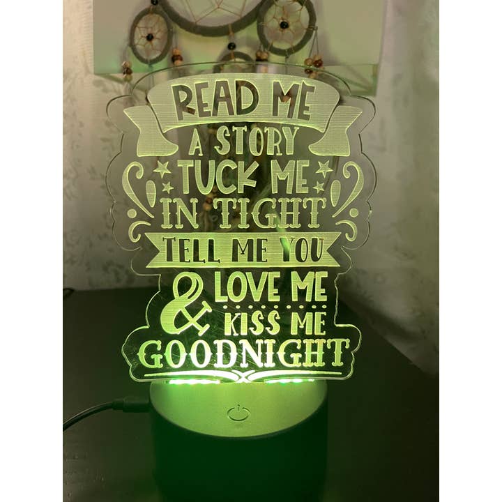 Sadie’s Moon - Wholesale Night Light - Kids & Baby - Kids Color Changing Nightlight Read Me a Story2