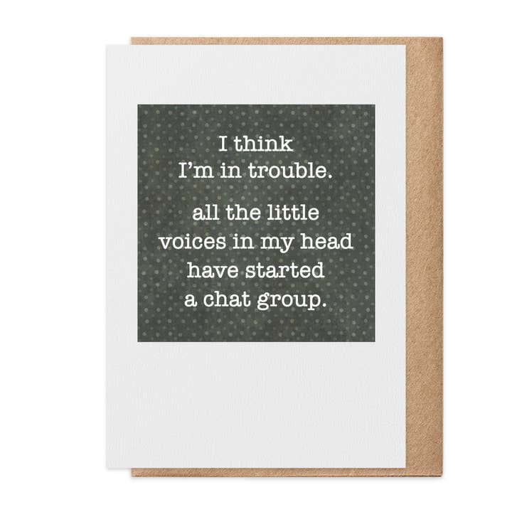 Chat Group - Greeting Card for wholesale by Paisley & Parsley