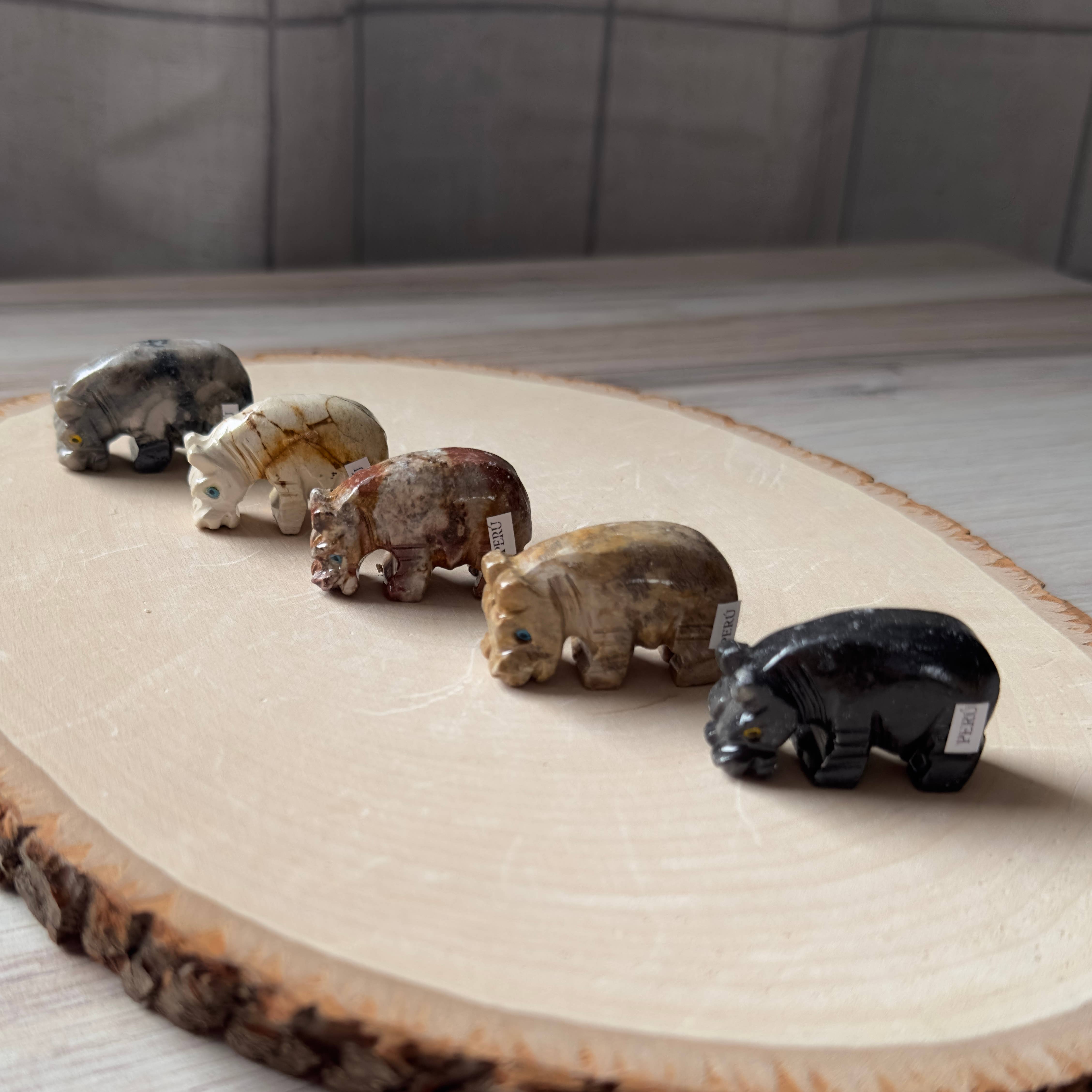 Pebble House - Wholesale Spiritual Stone/Crystal - Soapstone Animal Carving  30+ Varieties - Crystals & Stones22