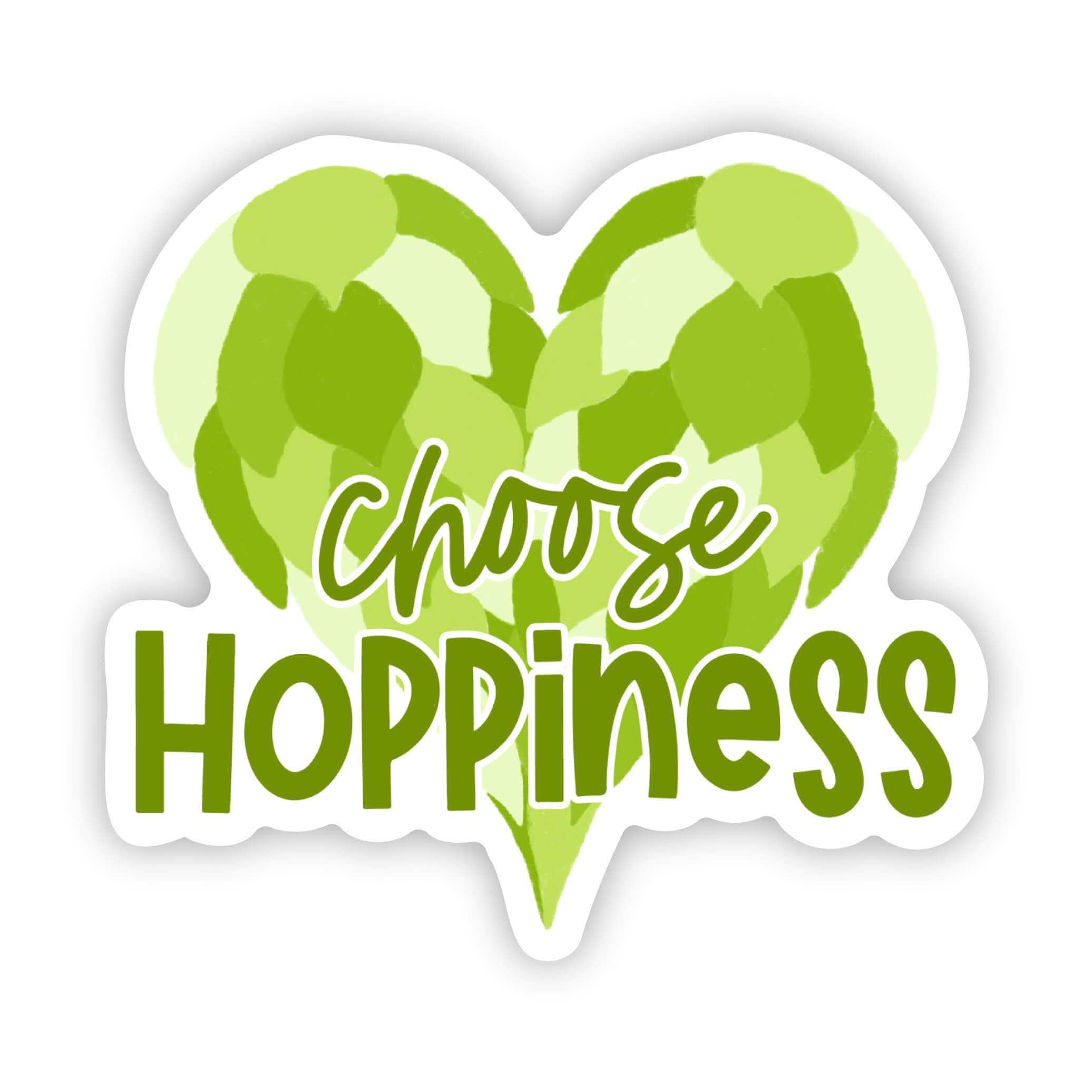 Big Moods - Wholesale Sticker - "Choose hoppiness" craft beer sticker