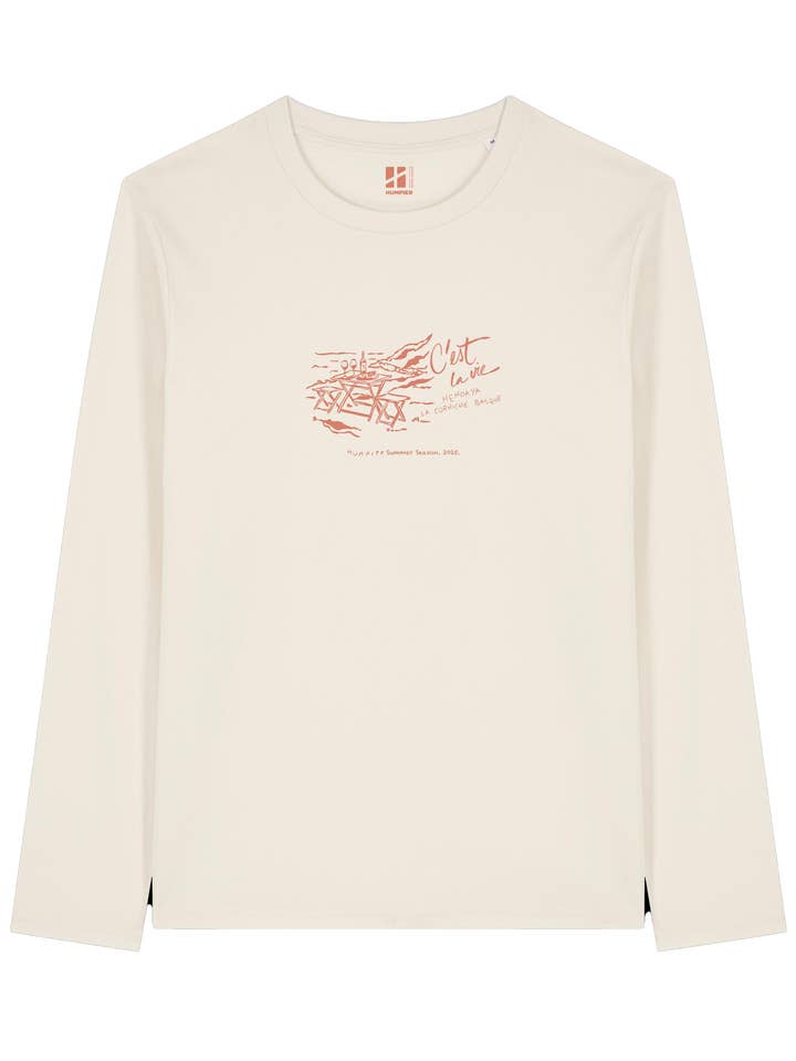 Long sleeve t-shirt C'est la Vie for wholesale by Humpier