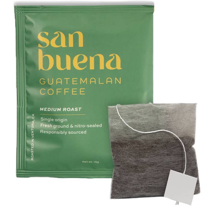 San Buena Coffee - Wholesale Ground Coffee - Bolsitas - Single Serve Organic Guatemalan Coffee Bags8