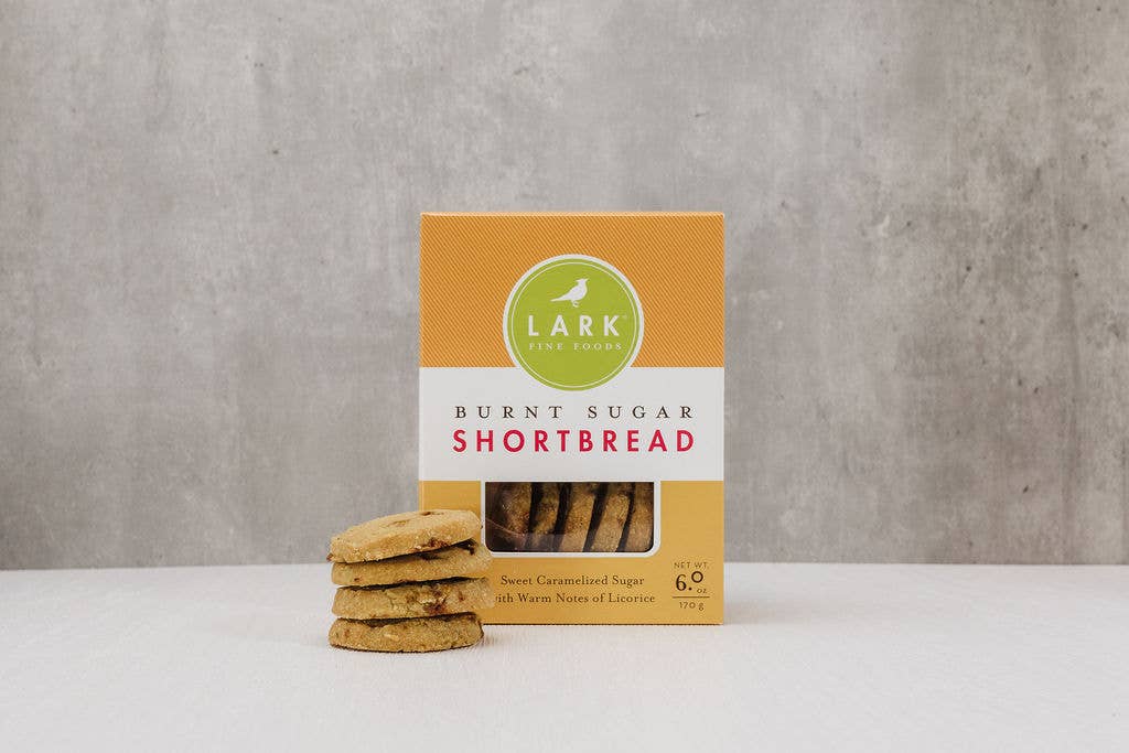 Lark Fine Foods - Wholesale Cookie - Burnt Sugar Shortbread - 6 oz