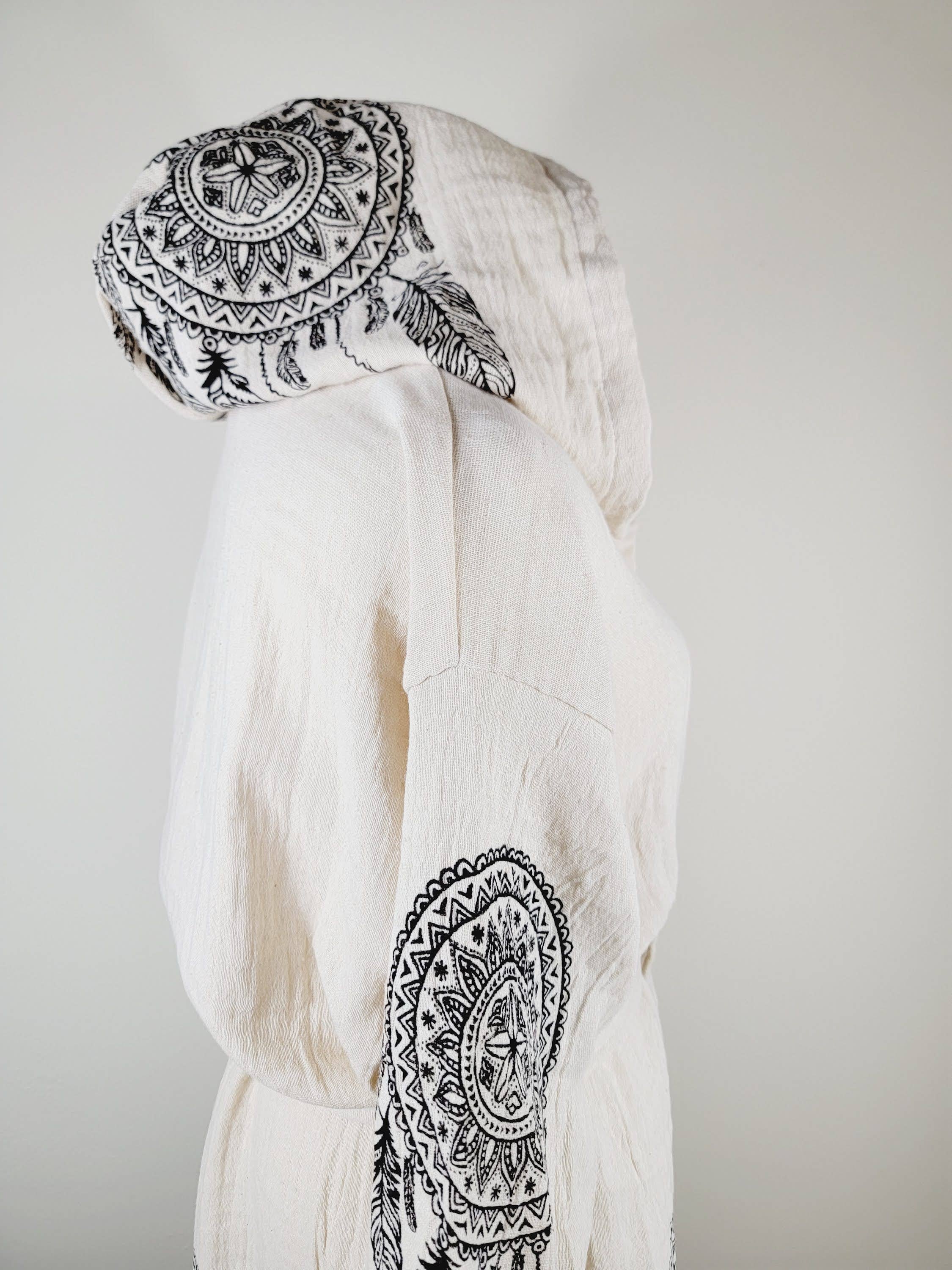 EBRU Home - Wholesale Robe - Unisex - Muslin Robe, Beach robe, Bath robe, spa Robe, Dream Catcher3