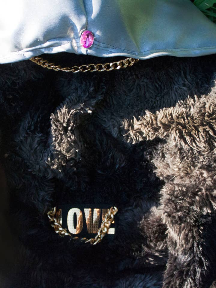 Silver F1 Hooded Vest for wholesale by CHATEAU DE LION