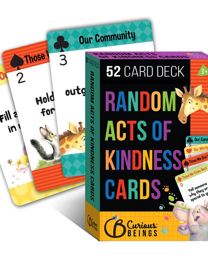 Baraja de Cartas de Actos Aleatorios de Bondad para venta al por mayor de Curious B.E.I.N.G.s