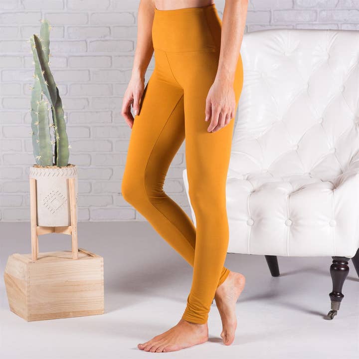 Truly Contagious - Wholesale Fashion leggings – Women's - Super Soft Fleece Lined Leggings - 3" Waist ( SOL01-FLEECE-38