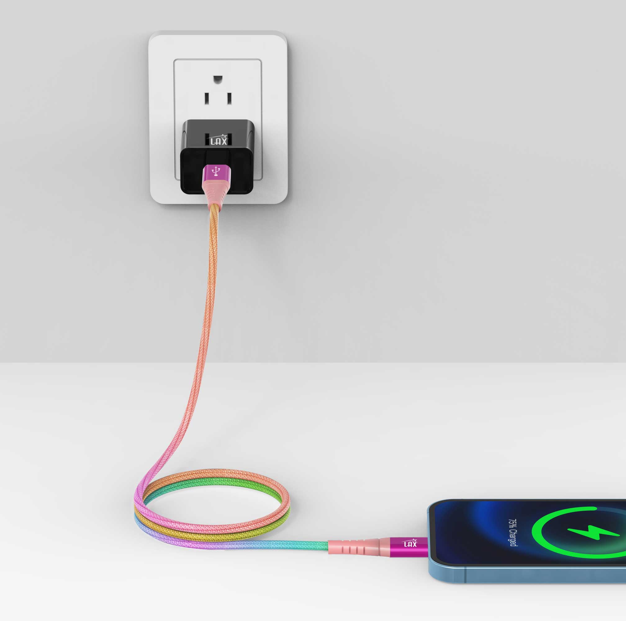 LAX Gadgets - Vendita all'ingrosso Cavo di ricarica - Cavo iPhone a USB Tipo C ad Alta Velocità - Confezione al Dettaglio11