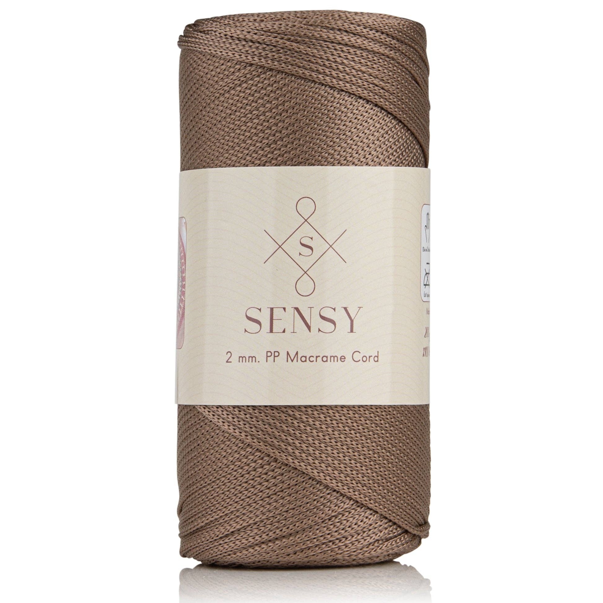 Sensy - Wholesale Garen - Sensy Premium 2 mm macramékoord van 100% polyester - 251 yards (230 meter)8