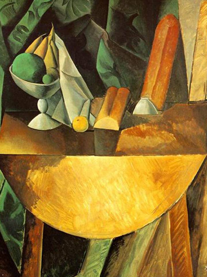 Bröd och frukträtt på ett bord för wholesale av La Pastiche