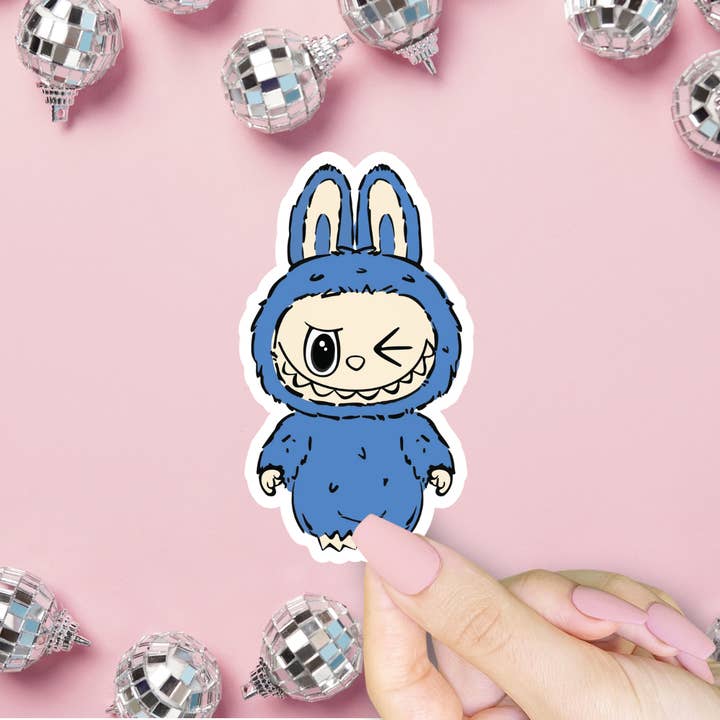 ShopSourSweetener - Wholesale Sticker - Labubu Sticker, Trinket, Just A Girl, Trendy Blind Box