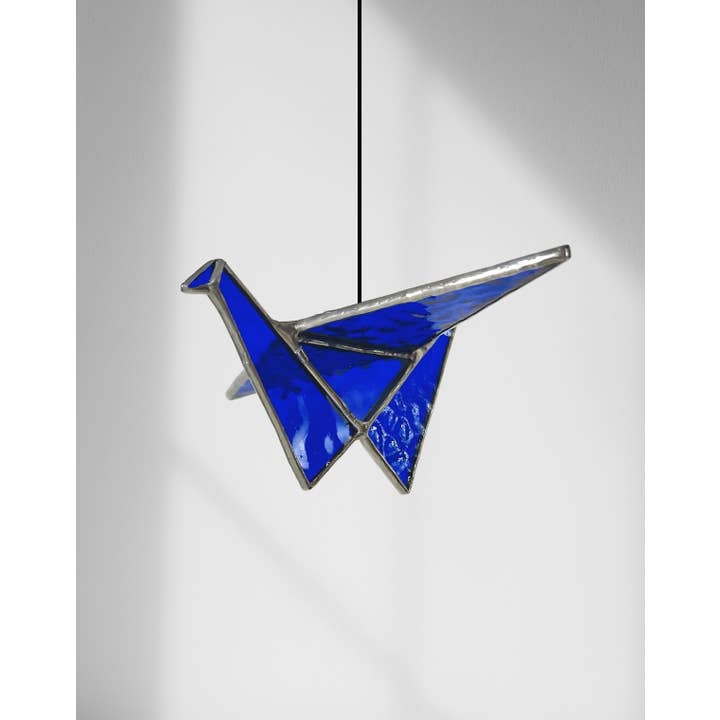 Samara Designs Studio - Wholesale Suncatcher - Stained Glass Origami Crane Suncatchers | Hanging Decor29