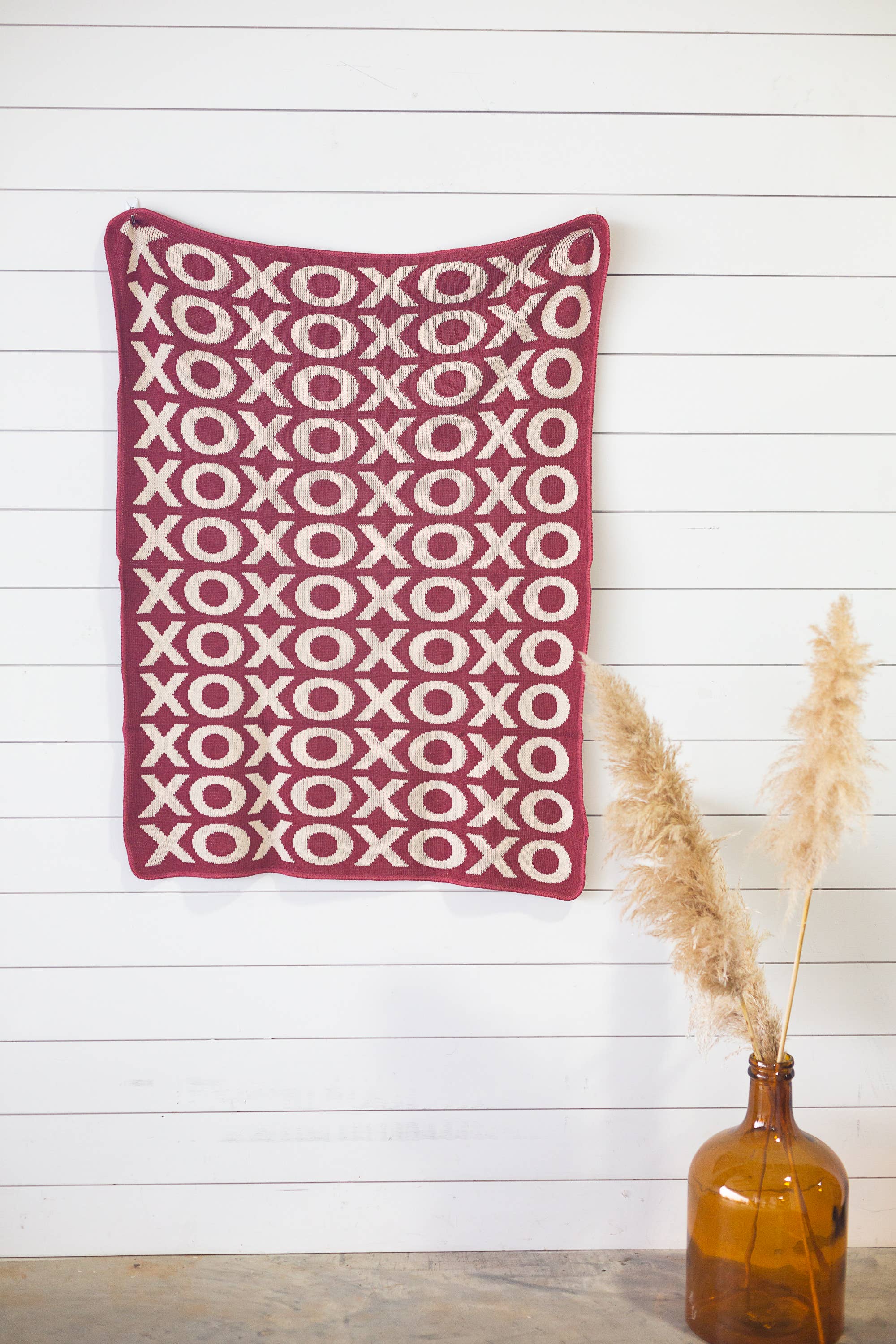 Modern Burlap – Großhandel Überwurfdecke – Hergestellt in den USA | XO Throw Blanket | NEUES DESIGN3