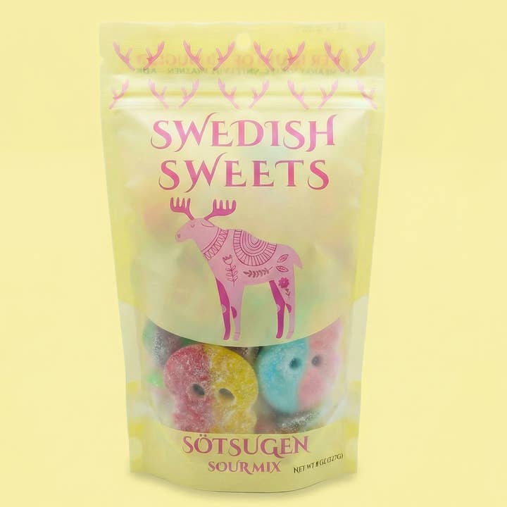 Mélange Aigre avec Bubs Sac de 1/2lb (12 Paquets) pour la vente par Swedish Sweets Wholesale LLC - Swedish Candy