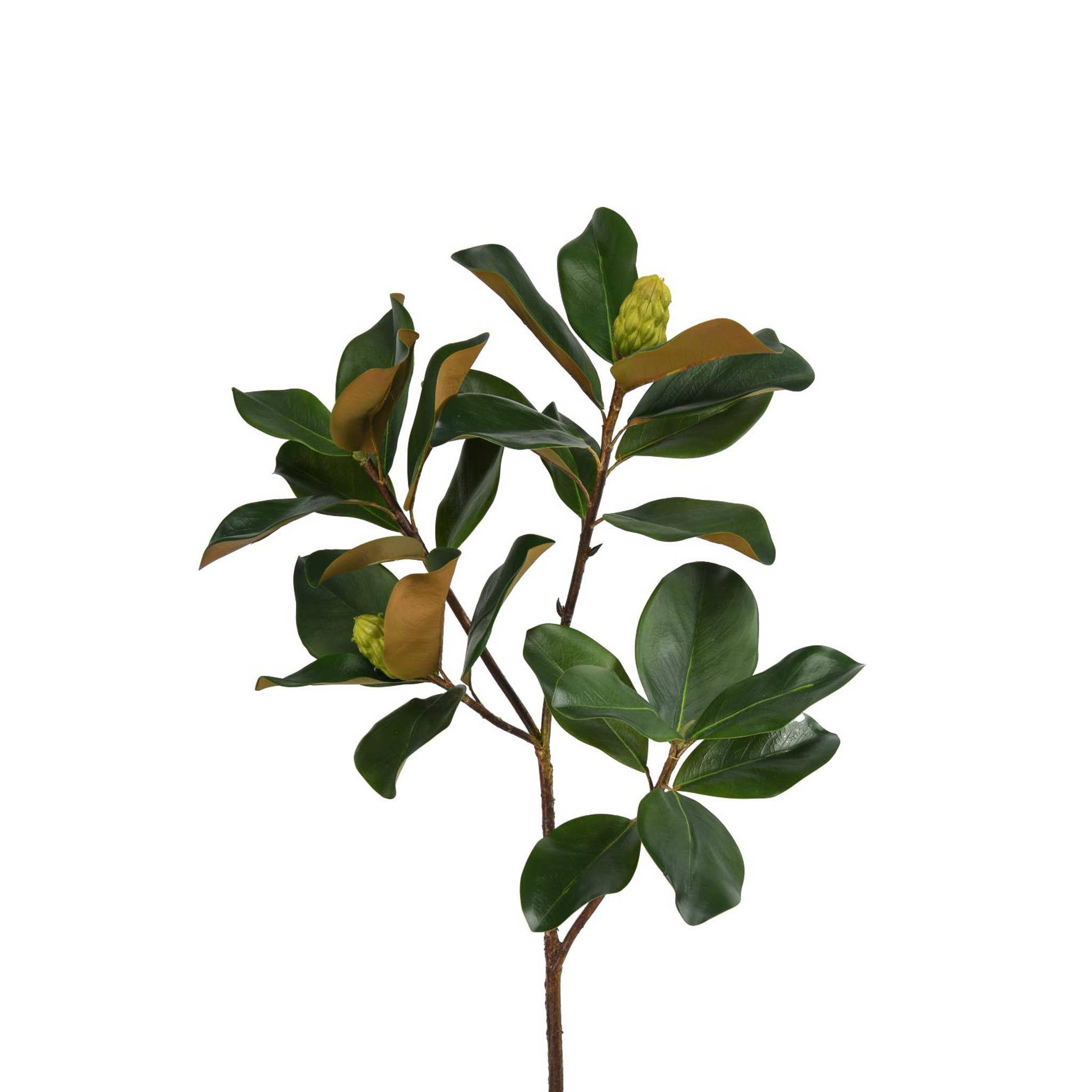 Mills Floral Company – wholesale Artificial plant – Magnolia Leaf Branch - 44 Inch1