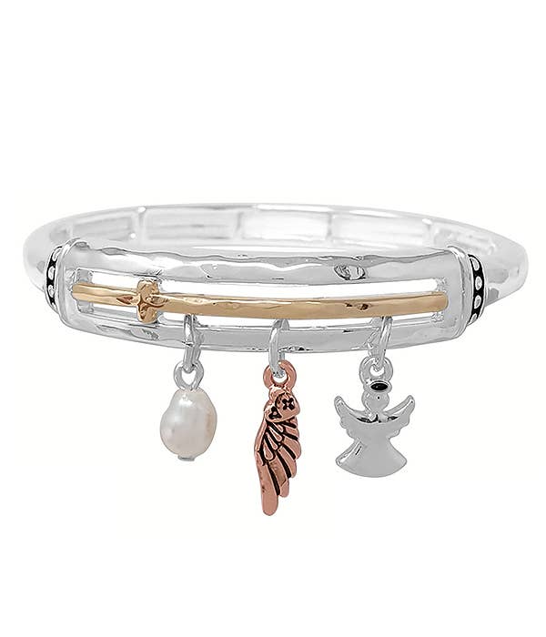 Jewelry Max - Wholesale Charm/Dangle Bracelet - ( F331 )  RELIFIOUS  CHARM BRACELET0