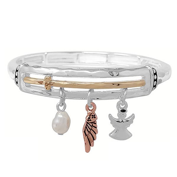 Jewelry Max - Wholesale Charm/Dangle Bracelet - ( F331 ) RELIFIOUS CHARM BRACELET0