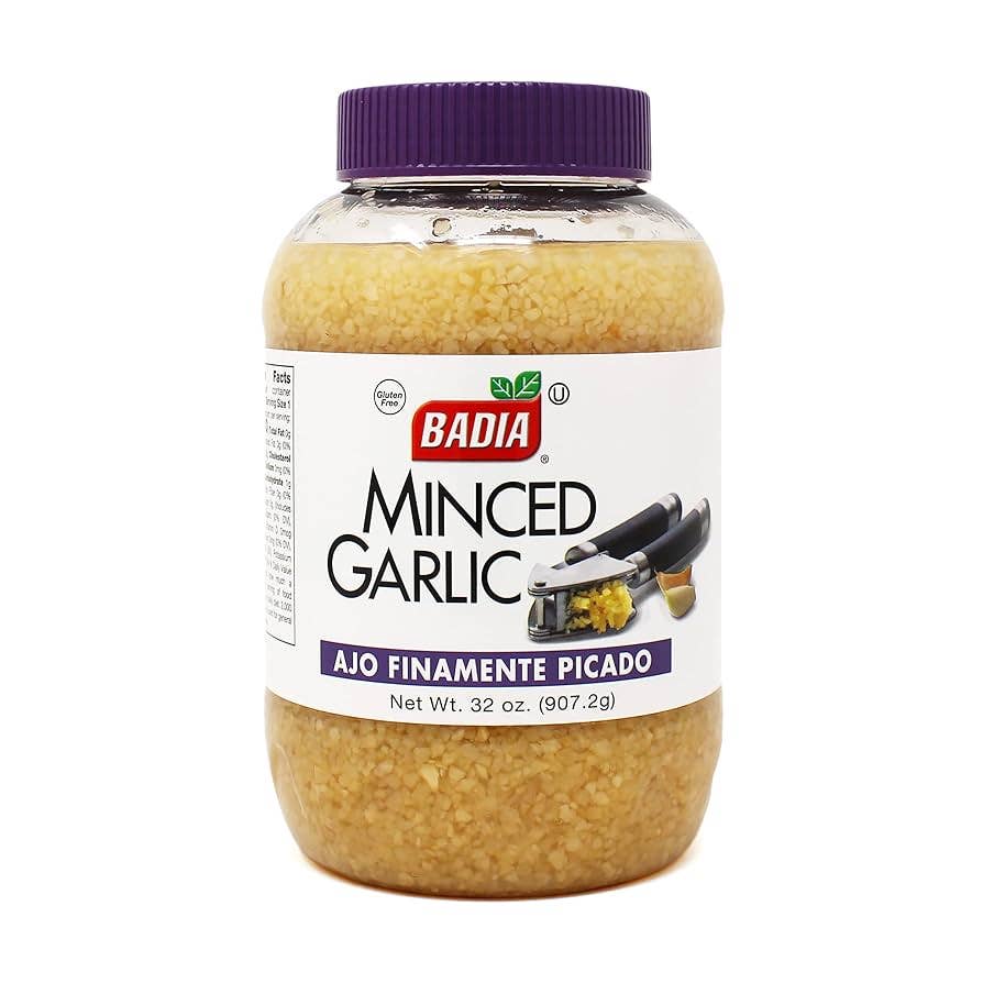L&F Universal Goods - Wholesale Dried Spice Mix - Badia Minced Garlic In Water 6/32 oz0