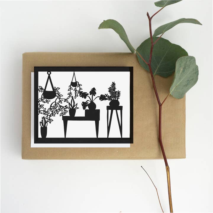 Squirrel Tacos Papercuts - Vendita all'ingrosso Biglietti di auguri generici - Biglietto di auguri - Mom's Plant Room