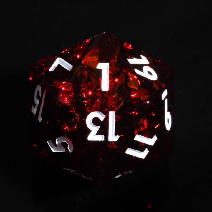 1985 Games - Wholesale Dice - VHS Dice - Ruby Red