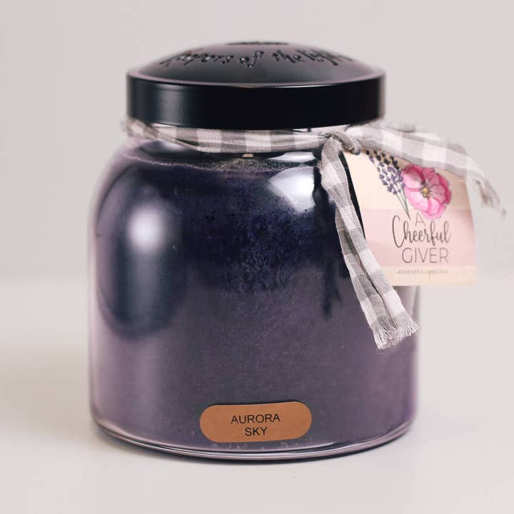 Candela KOTL Papa (34 once) - Aurora Sky per la vendita all'ingrosso da parte di Cheerful Candle