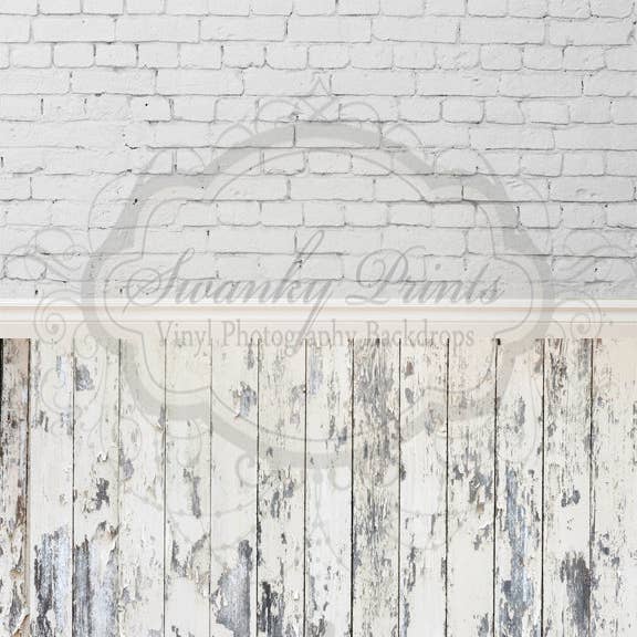 ALL IN ONE 48 „x 99" vinyl plint vloerdruppel achtergrond voor wholesale door Swanky Prints