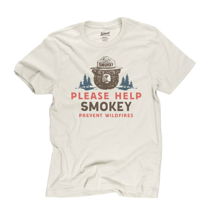 The Landmark Project - Wholesale Screen Printed T-Shirt - Unisex - Please Help Smokey Tee