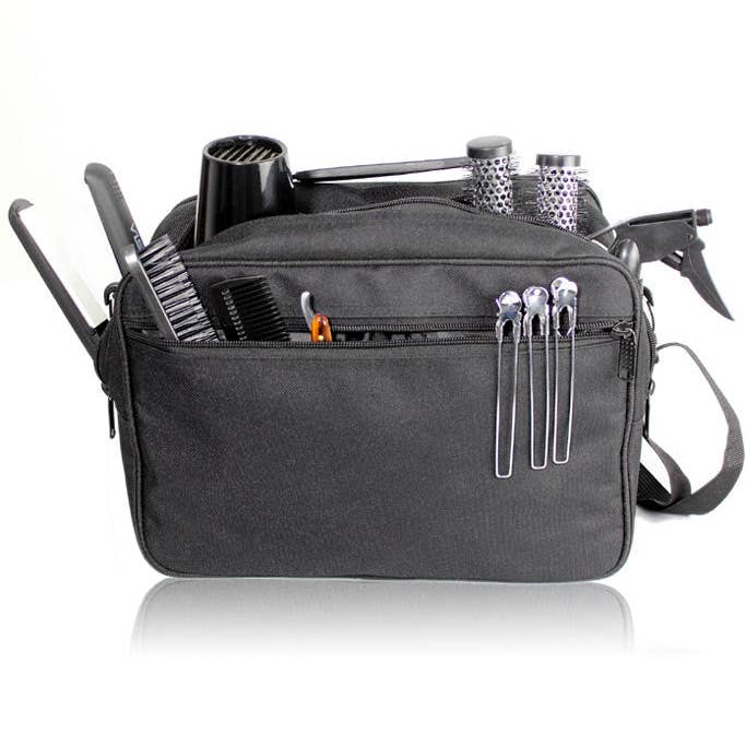 Kassaki - Wholesale Hair Tools Bag/Caddy - Large Hairdressing Barber Kit Bag for Equipment in Black5