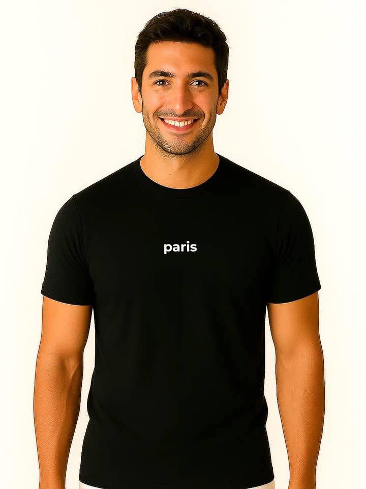 Comfort Paris Tee for wholesale by KOURTLY by Loriet Sports