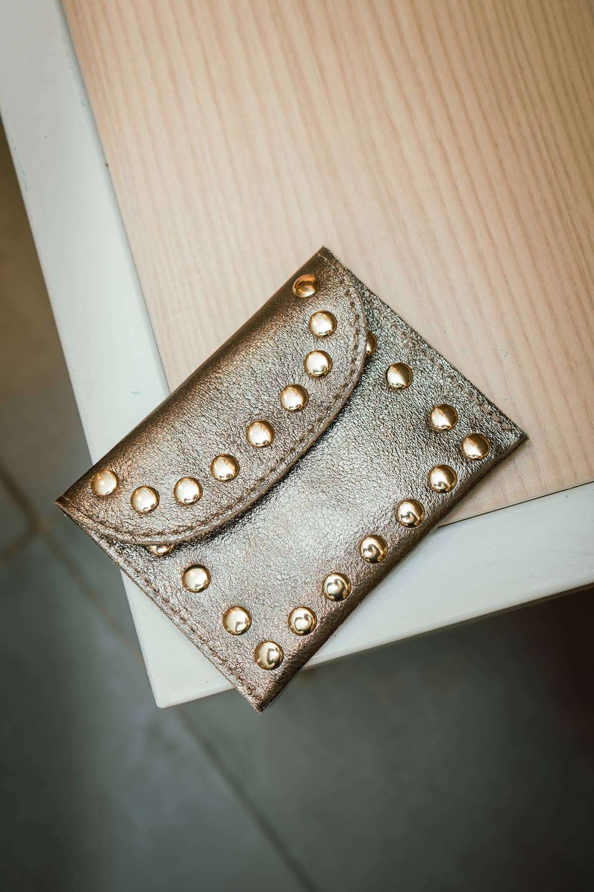 Cherry Paris - Wholesale Coin Purse - Women's - Small Leather Goods LEINA METAL bag - 4904B24