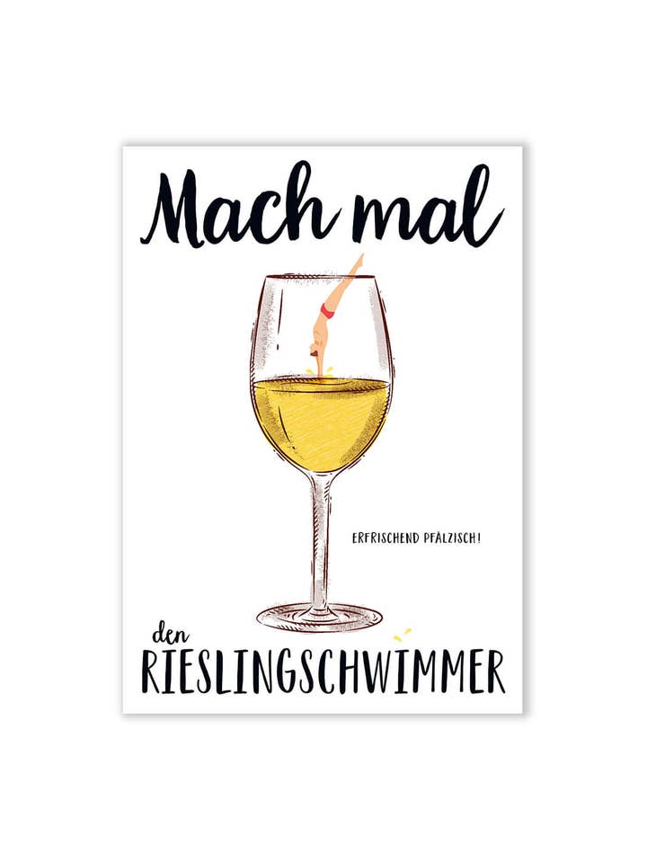 Lav Rieslingschwimmeren | Pfalz-kort for engroshandel hos Paul macht blau