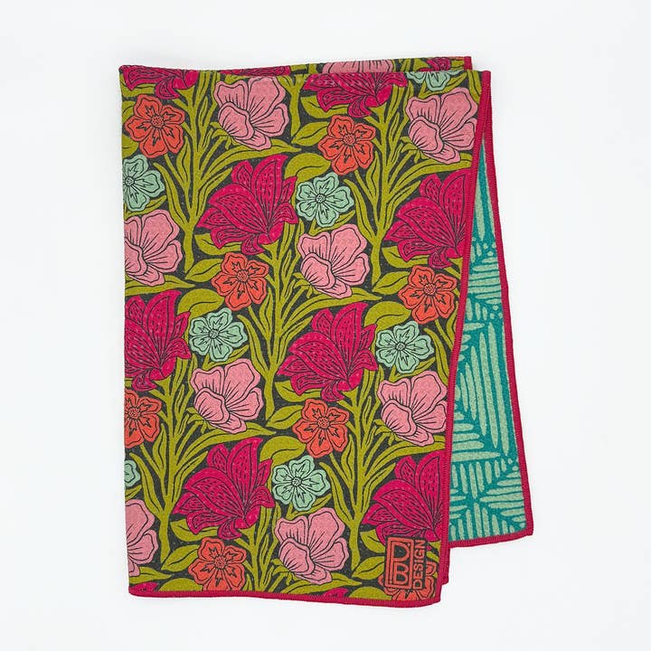 Vintage Blooms Tea Towel for wholesale by Paige Brady Design