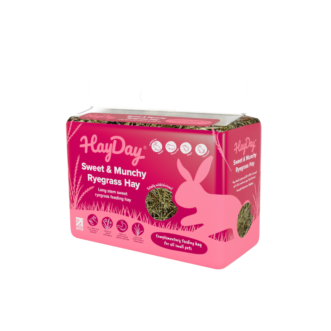 HayDay – wholesale Pet food – Not cat/dog – Sweet and Munchy Ryegrass Hay 1kg1