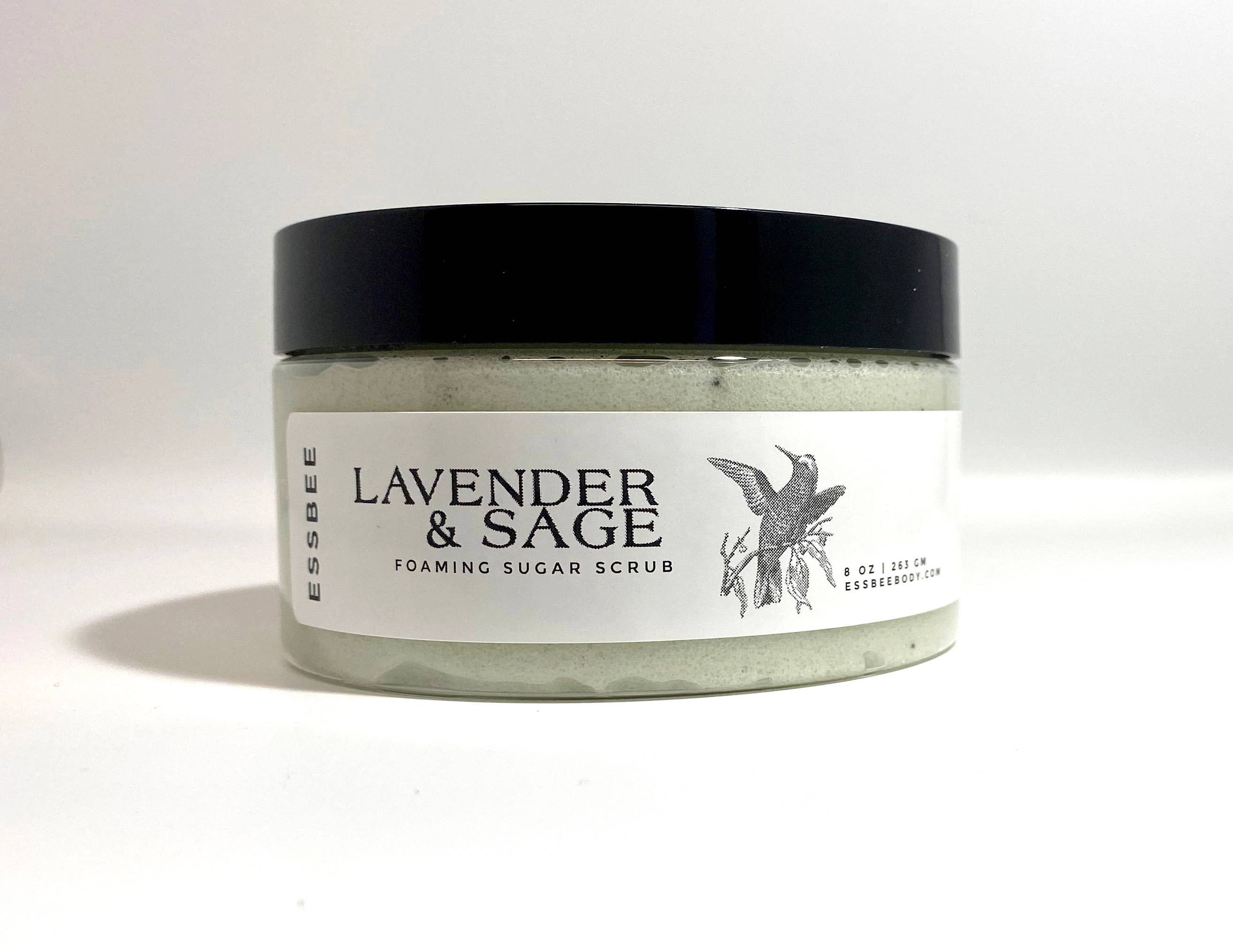 Essbee Bath and Body - Wholesale Body Scrub/Exfoliant - Lavender & Sage Foaming Sugar Scrub