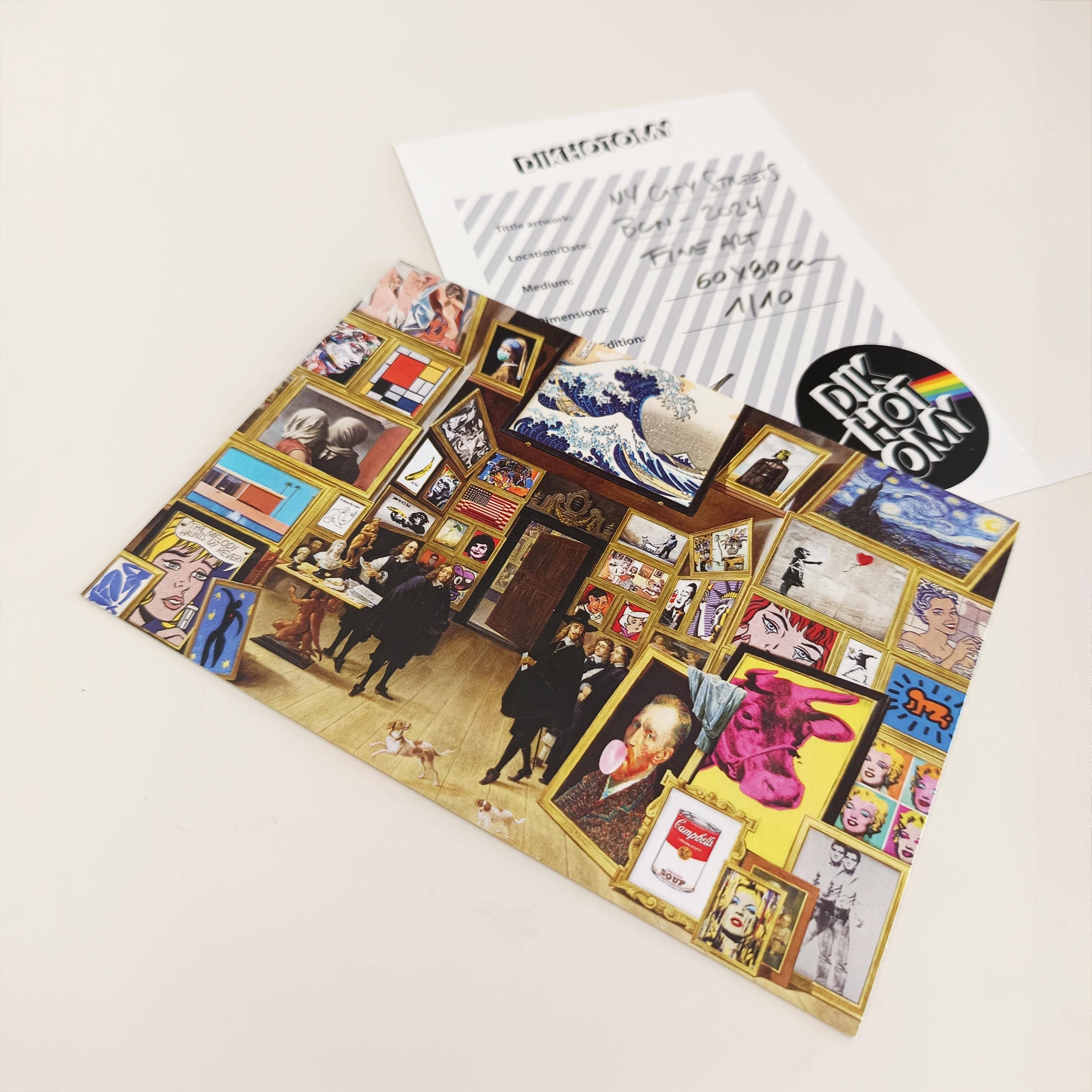 Dikhotomy - Wholesale Collage - Diosa del arte de armario impresión4