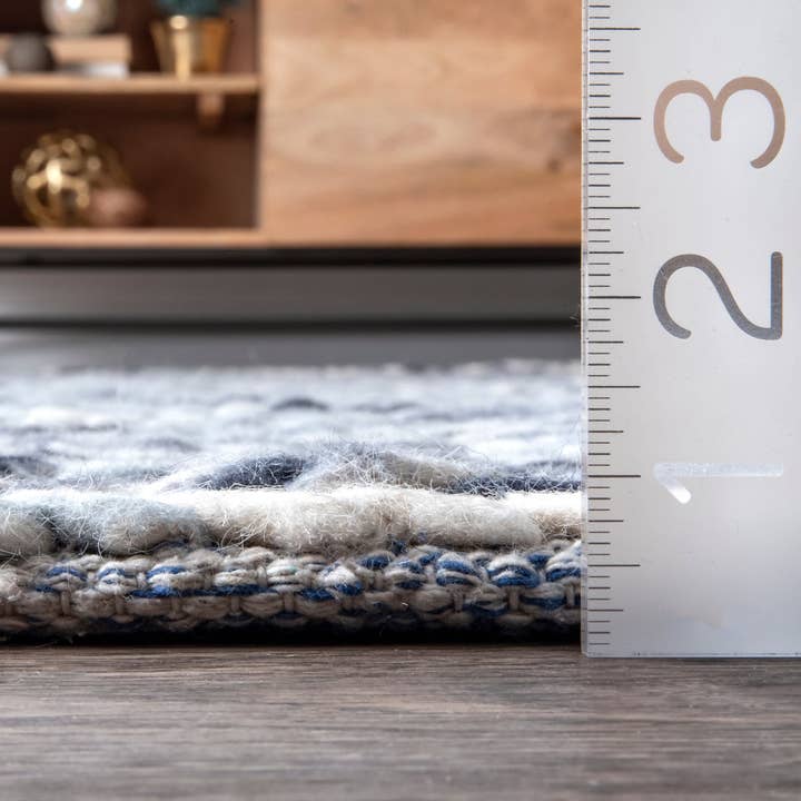 nuLOOM - Wholesale Area Rug - Hand Woven Chunky Woolen Cable Area Rug24