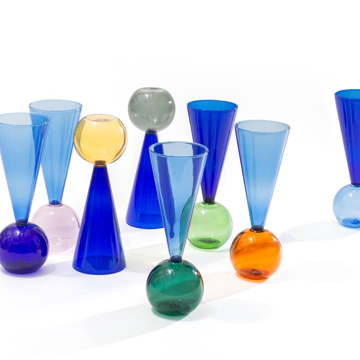 Champagne glasses - BUBBLES CELEBRATION "LA COLLECTION" for wholesale by L'Atelier du Vin - USA