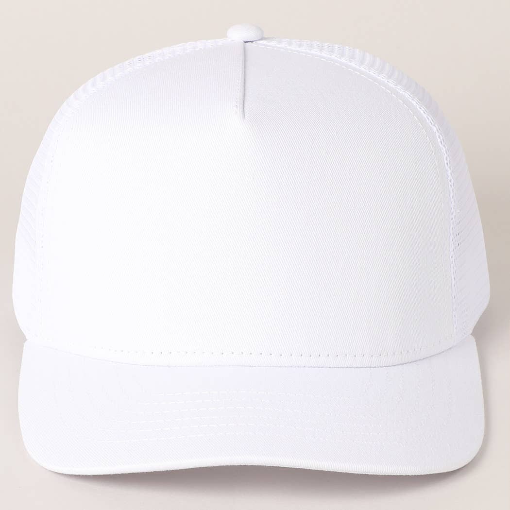 Fashion City – wholesale Truckerkeps – Unisex – Enfärgad bomullstruckerhatt med meshrygg23