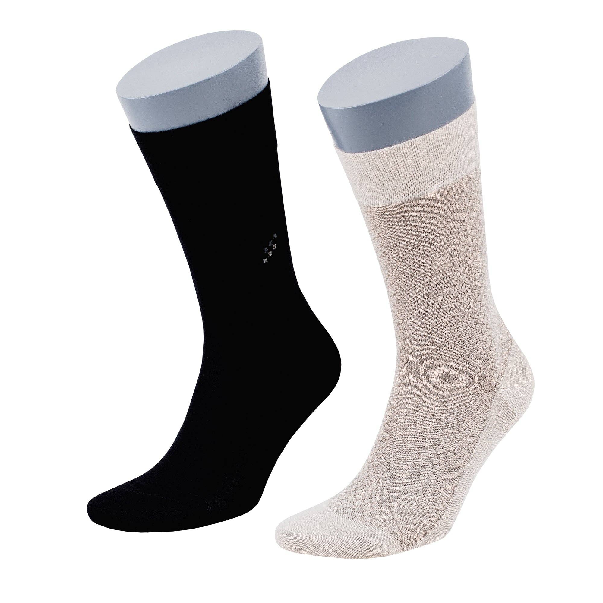 ONESCK - Wholesale Socks - Men's - Bamboo Crew Socks Gift Box for Men – 8 Pairs | Classic Dress & Office Socks3