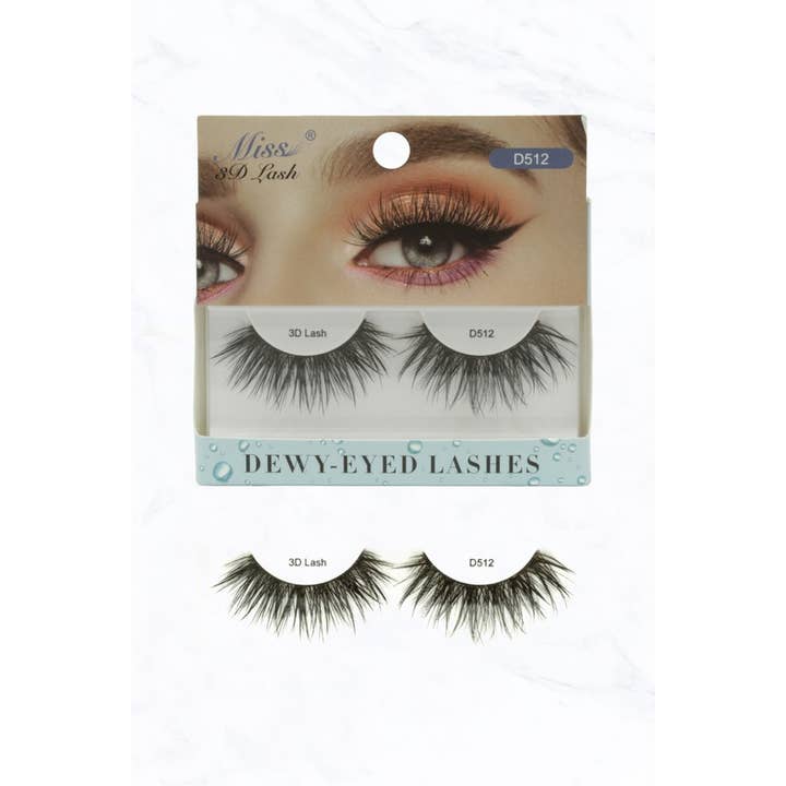 Suzie Q USA - Wholesale False/Fake Eyelashes - Dewy-Eyed Lashes Miss 3D Lash11