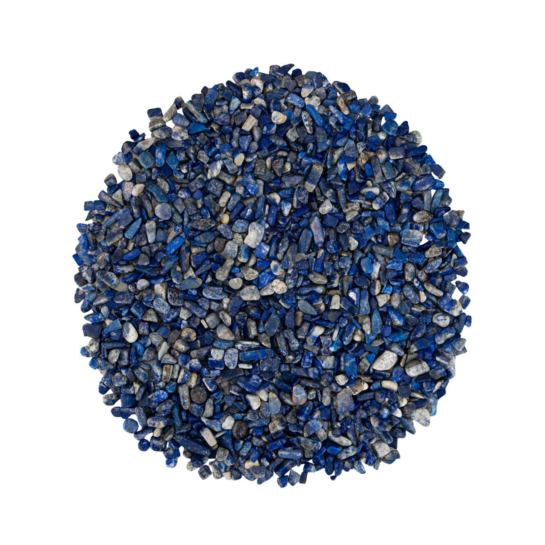 Down To Earth - Wholesale Spiritual Stone/Crystal - Lapis Crystal Chips. 1lb.2
