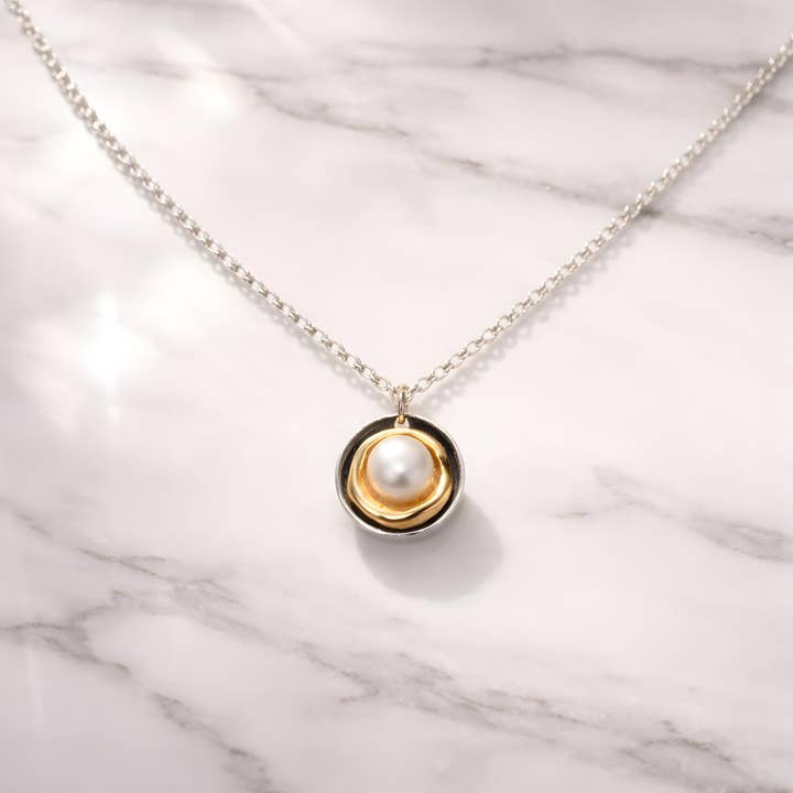 Moonlit Echo Necklace for wholesale by J + I Jewelry