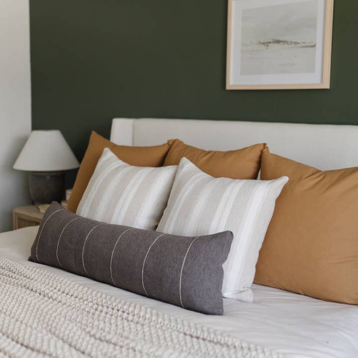 Woven Nook - Wholesale Throw Pillow Cover - Elton In Tan - 18" | 22"