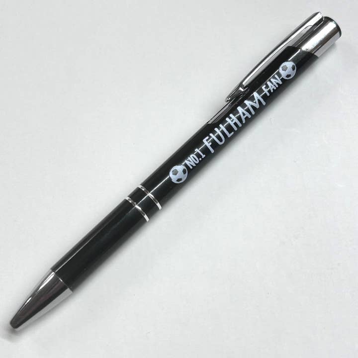 FULHAM - NO 1 FAN - METAL PEN (PEN-73) for wholesale by White Cotton Cards