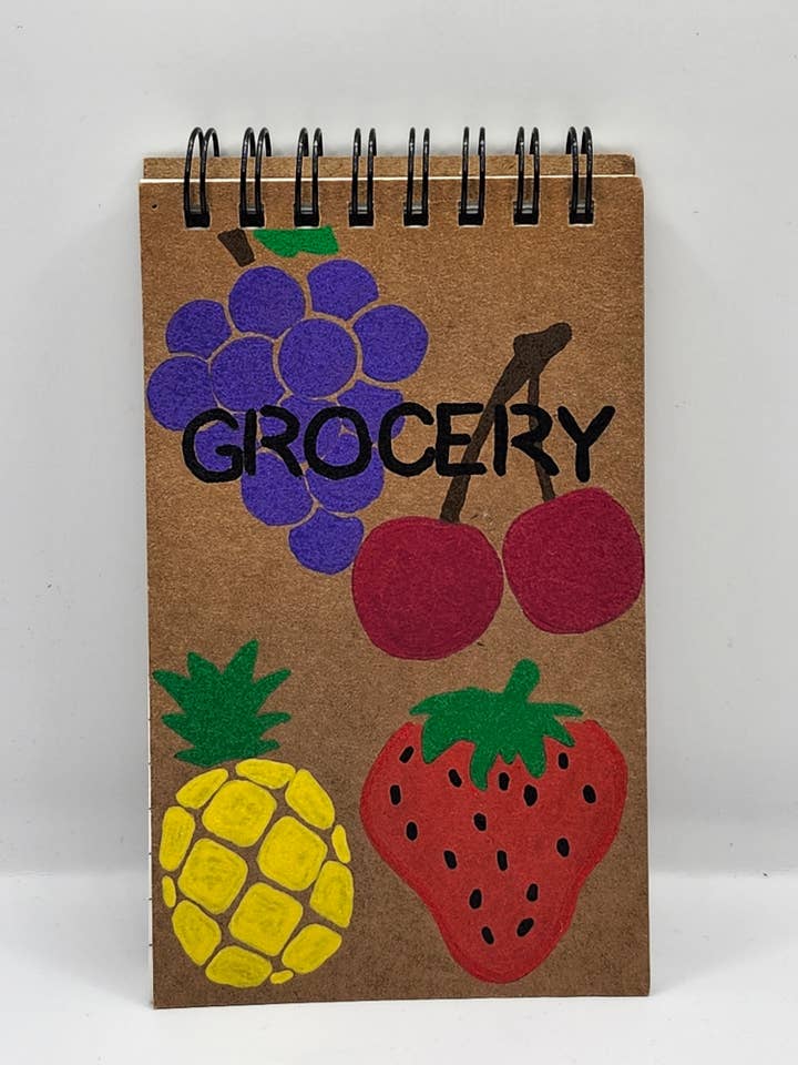 Fruit Grocery List Notepad for wholesale by Craftavia Market LLC