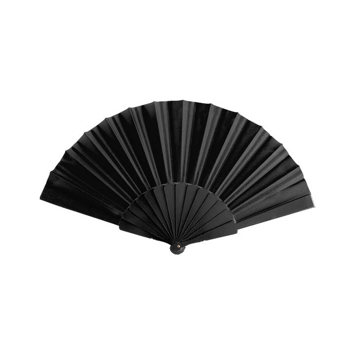 eBuyGB Craft Blanks - Wholesale Handheld Folding Fan - Handheld Folding Coloured Plastic Manual Fan Summer Holiday