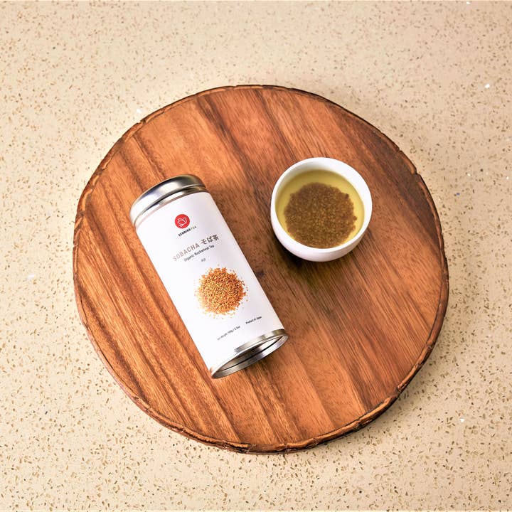 Senbird Tea - Wholesale Loose Tea - Sobacha Aiji - Japanese Buckwheat Herbal Tea | 120g5