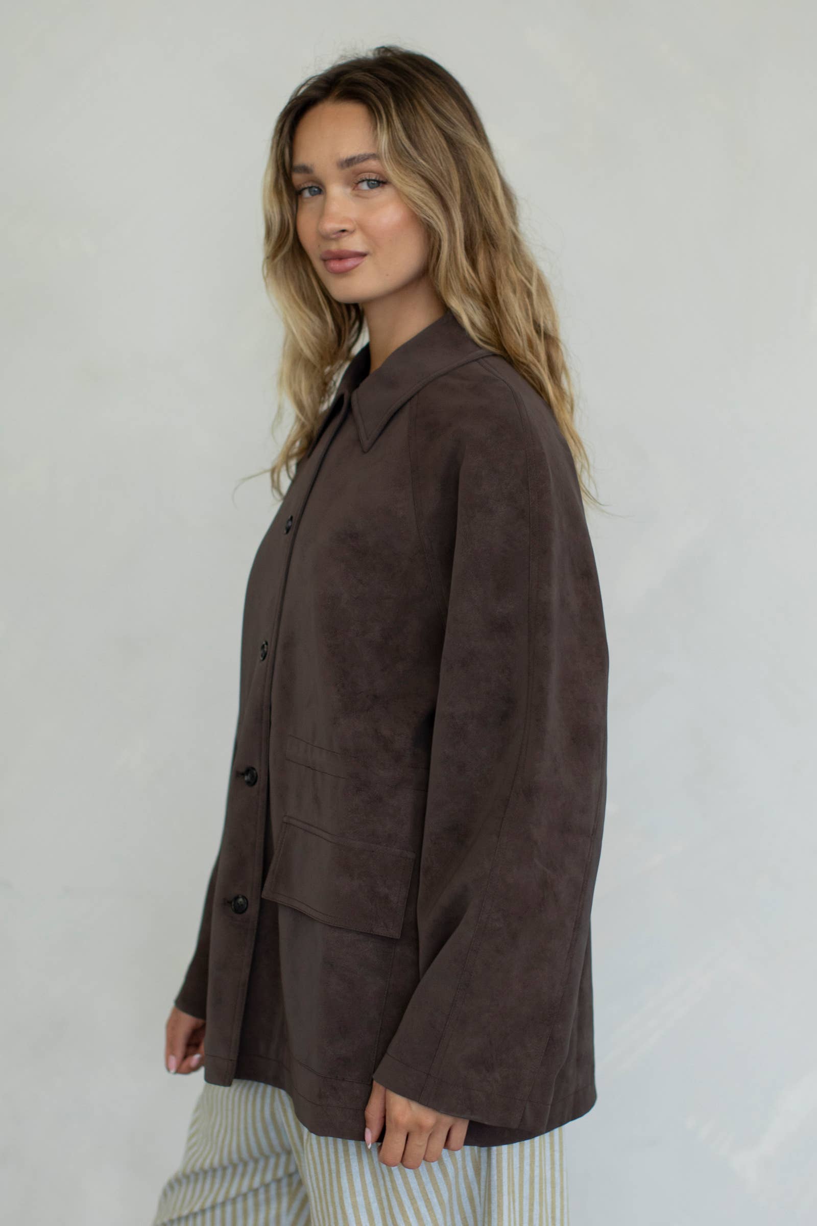 Things Between - Wholesale Jas - Dames - Audrey suède jas9