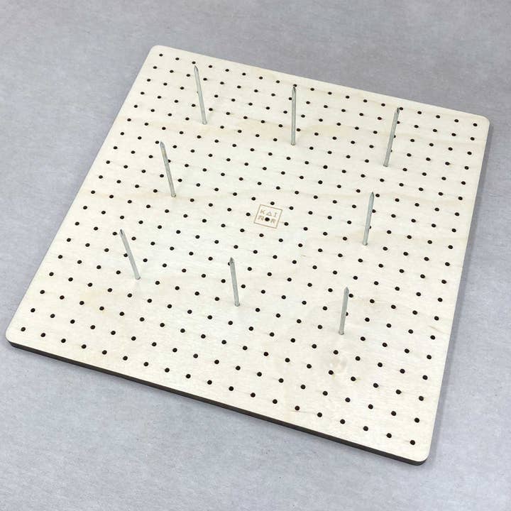 Kainor - Wholesale Knitting/Crochet Supplies - Multiuse Blocking Board With Steel Pins, 19Cm, Granny Square1