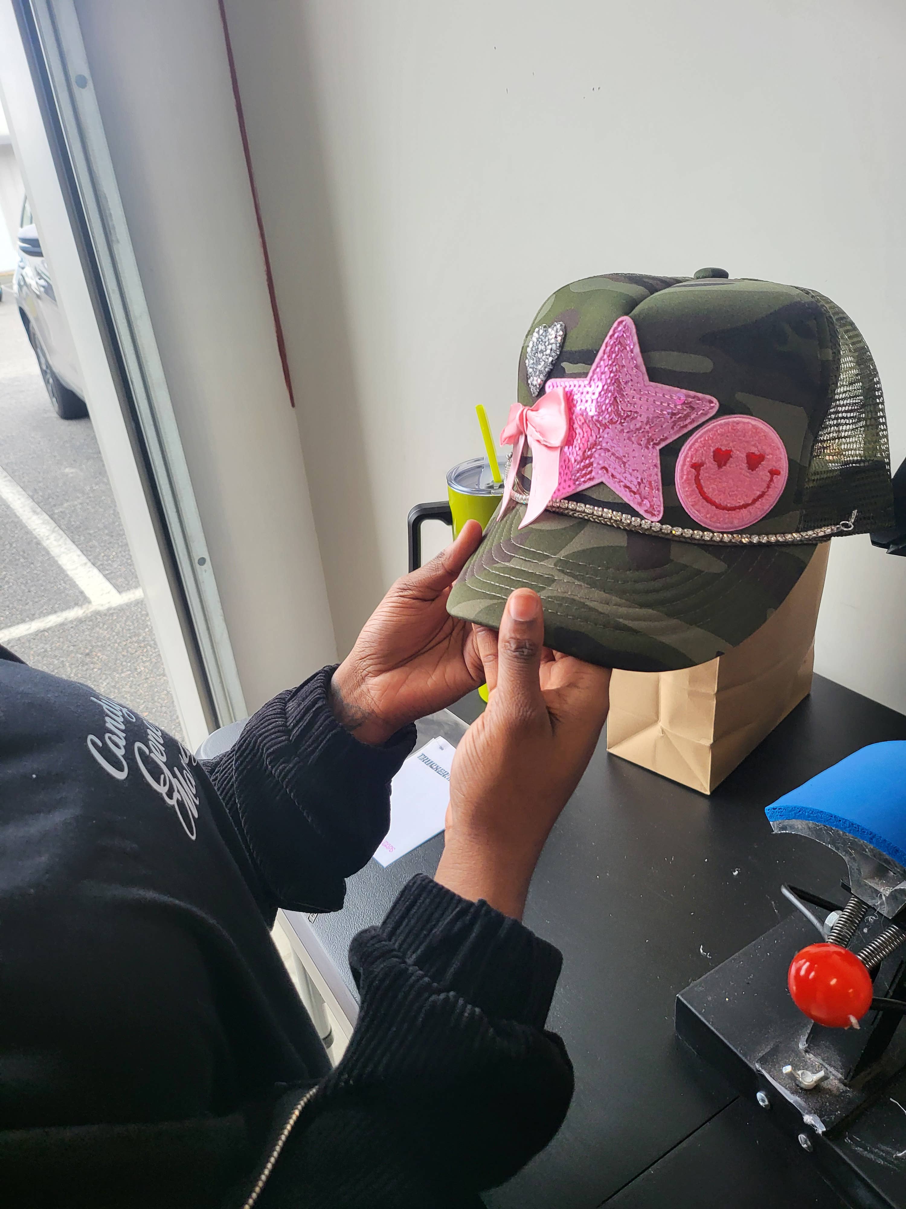 The Candy Collections - Wholesale Hat Accessory - Women's - Online Trucker Chain hat bar personalization supplies brooch8